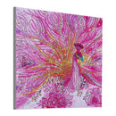 5D DIY Special Shaped Diamond Painting Pink Peafowl Cross Stitch Embroidery
