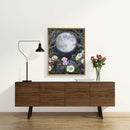 Garden Under Moon Diamond Painting Kits Full Round Drill Home Room Wall Decor