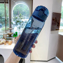 780ml Water Bottle for Drinking Portable Sport Cup Kitchen Tools (Blue)