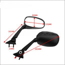 Reflective Mirror Mirror Spoiler Rearview Mirror For YAMAHA YZF-R1 09-10-11-12