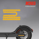 Electric Scooter Front Rear Wheel Tire Cover Protective Shell Reflective Stic