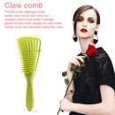Detangling Hair Brush Massage Wet HairComb Detangler Hairbrush (Olive Green