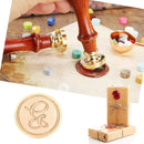 Wax Seal Stamp, Roman Alphabet Sealing Wax Brass Heads 30mm for Wedding (E)