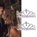 Mini Tiara Haarspangen Prinzessin Crown Comb Kostümzubehör Mädchen S3O1 X3S2