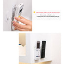 4pcs/set TV Remote Control Sticky Hooks Adhesive Hanger for TV Air Conditio