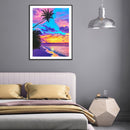 5D Diamond Painting DIY Landscape Full Round Drill Mosaic Picture Wall Arts