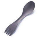 100% Titanium Picnic Outdoor Spork Spoon Fork Kitchen Facilities Camping Combo Bes