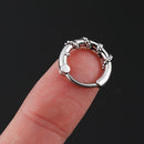 Fashion Jewelry Small Circle Ear Piercing Round Hoop Earrings Dangle Ear Stud