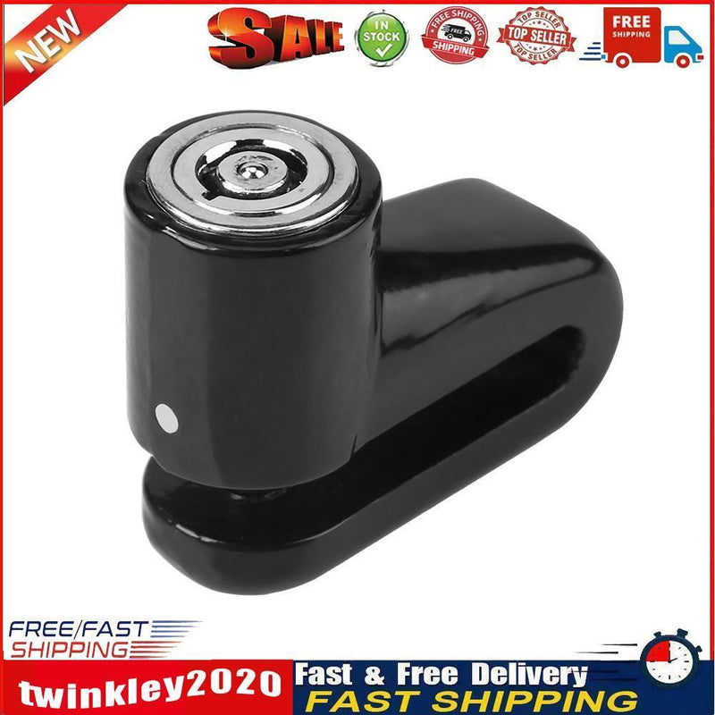 Anti-theft Disk Disc Brake Rotor SafetyLock for Scooter Motorcycle (Black) Newly