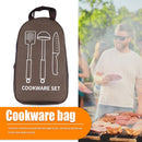 Outdoor Camping Cookware Storage Container Bags BBQ Travel Hiking Picnic Pouch