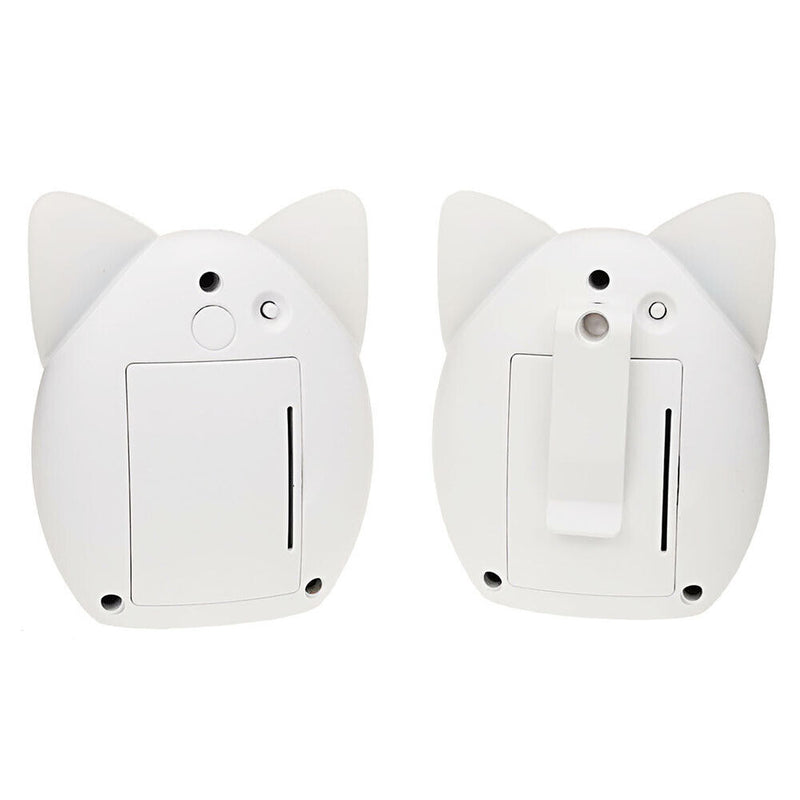 Cute Wireless Baby Monitor Cry Alarm Reminder 2 Way Audio Talk Portable Mini