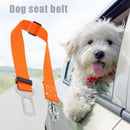 Car Pet Dog Seat Belt Puppy Safety Seatbelt Dog Harness Lead Clip (Orange) Newly
