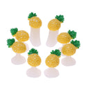 8pcs Silicone Toe Separator Dividers Polish Pedicure Tools(Pineapple Bag) Newly