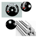 Magnetic Woodstove Pipe Thermometer Fireplace Flue 2021 Z0Q Heat H HOT C1J7