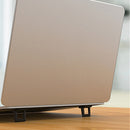 2x Plastic Mini Laptop Riser Invisible Stand Foldable Notebook Cooling Holder