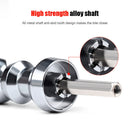 Universal Metal Fishing Spinning Reel Handle Fishing Reels Rocker Arms (L) Newly