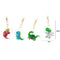 5D DIY Full Special Drill Diamond Painting Keychain Art Pendant(16x7cm)