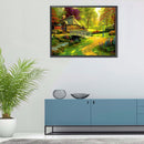 Oil Drawing By Numbers Deer Frameless 50x40cm DIY Landscape on Canvas Home Decor