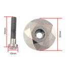 28.6mm Bicycle Headset Fork Tube Cap CNC Cycling Stem Top Bowl Cover with Screw