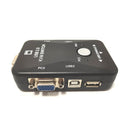 USB KVM Switch Switcher 1920x1440 250MHz VGA Switch Splitter Box 2-in-1-out