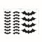 20 Halloween Stickers Bat Black Vinyl Window Decorations Spooky Party Kids Wall`