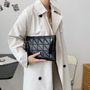 Casual Envelope Bag Women Tassel PU Leather Wristlet Bags Retro Small Day Pouch