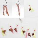 Lifelike Sandworms Fishing Lures Saltwater Feeder Sea Fishing Worms Soft Baits