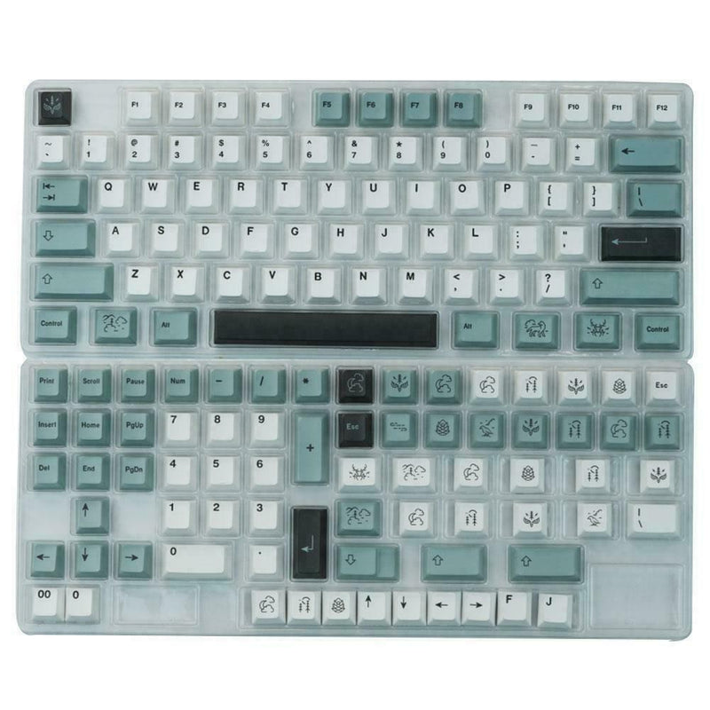 PBT November Fog Keycaps Gmk Keycap Profile Dye-sub For CHERRYs Gk616468 V1U3