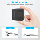 2x Plastic Mini Laptop Riser Invisible Stand Foldable Notebook Cooling Holder