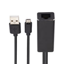 Micro USB to RJ45 Converter for Chromecast/TV Stick 100Mbps Ethernet Adapter Kit