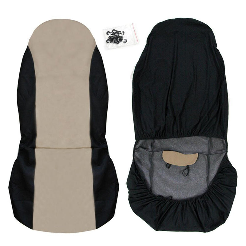 Universal Car Front Rear Seat Covers Cushion Pad for Crossovers SUV beige Newly