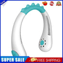Bladeless Sports Personal Air Cooling Summer Kids Hanging Neck Fan (White)