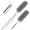 5pcs Adjustable Extend Microfiber Duster Dusting Brush Cleaning (Grey)