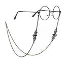 Black Bat Glasses Retainer Strap Eyewear Glasses Chain Eyeglass Necklace