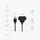 Adapter Cable USB 3.0 to SATA 3 6GBPS Support 2.5"" External SSD HDD Fe