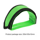 Bike Fixed Gear Pedal Strap Anti-slip Bicycle Extended Foot Straps (Green) Newly