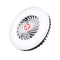 Multifunctional Lantern with Fan 3 Gear Wind Speed Solar Lamp for Camping B