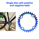 Bicycle 104BCD Crank 32T 34T 36T 38T Chainrings MTB Bike Aluminum Crankset Plate