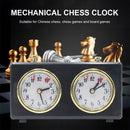 International Chess Board Game Clock Timer Plastic Analog Mechanical Chess