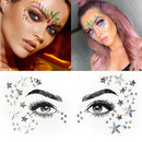 Temporary Makeup Face Tattoo Stickers Face Jewels Makeup Tool for Party Cosme