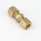 Brass Compression Fitting Straight Union Connector M7G3 *3/16"OD 3/16" OD P6T2
