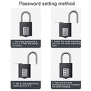 Mechanical Outdoor Water proof Anti-theft Combination Lock Padlock Large Door