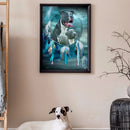 Diamond Painting Kit Dog Full Round Rhinestone Picture