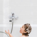 Water Bath Self-powered Thermometer Rotating LED Display Screen for Baby Newly