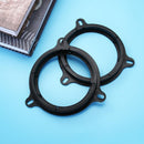 1 Pair Car Door Speaker Spacer Mat Plastic Horn Refitting Adapter Gaskets