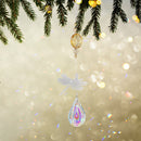 Crystal Wind Chimes Chandelier Rainbow Dragonfly Beads Hanging Decor (6)