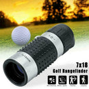 Mini 7x18 Golf Monocular Rangefinder Distance Meter Finder S7A7 Binocular N6Z9