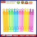 12pcs Funny Kids Outdoor Soap Bubble Bottles Toys Home Wedding Decor(Star)