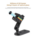 SQ11 Mini Camera with 32GB TF Card 1080P HD Motion Detection DVR DV (Black)