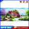 Cabin in Woods Oil Paint By Numbers Kits Canvas Picture DIY Wall Art Crafts
